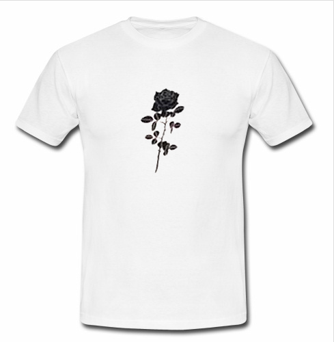 black rose T-shirt