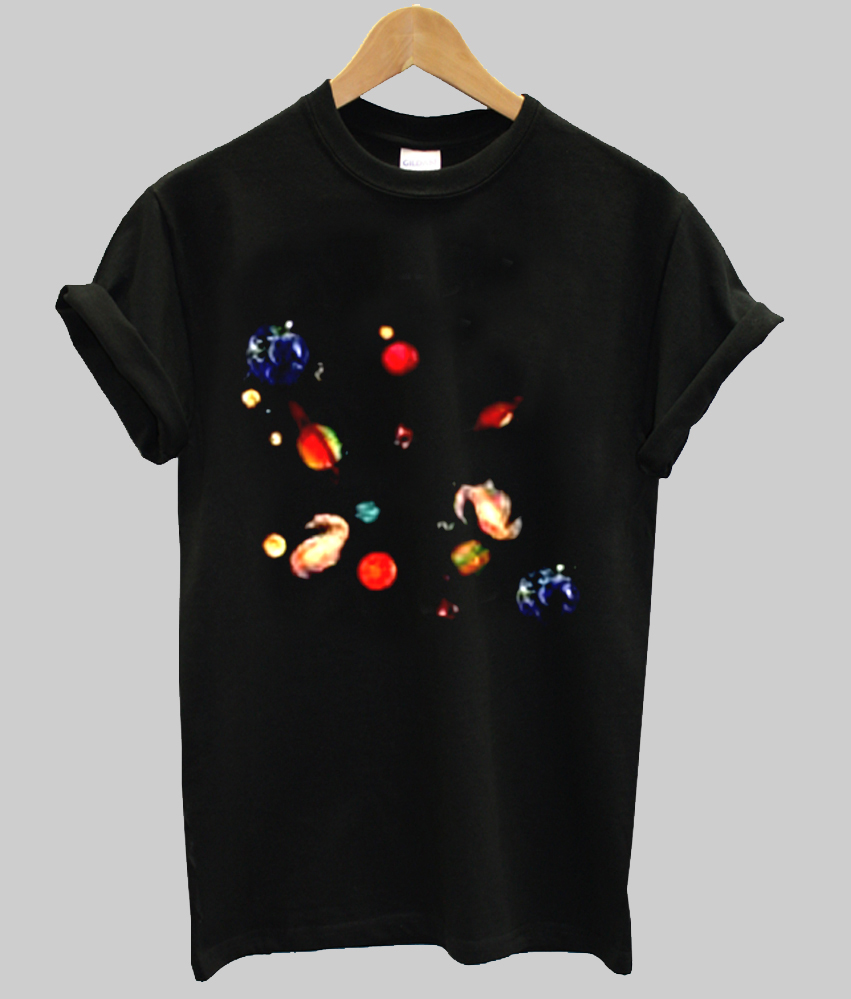 t shirt with planets