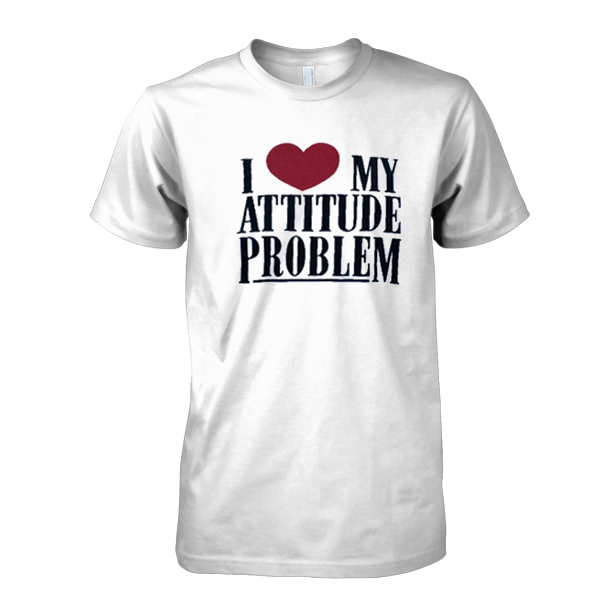 i heart my attitude problem shirt