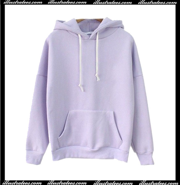 light purple hoodie