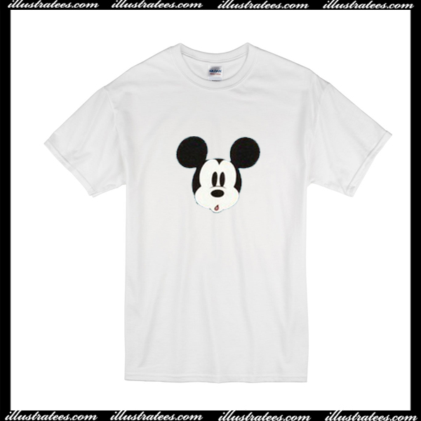 Mickey Mouse Face T Shirt