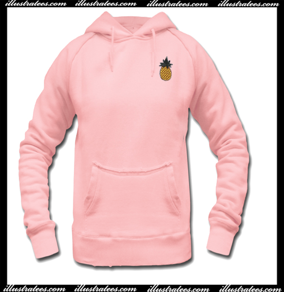 pink pineapple hoodie