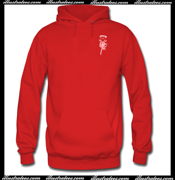 Red Rose Hoodie