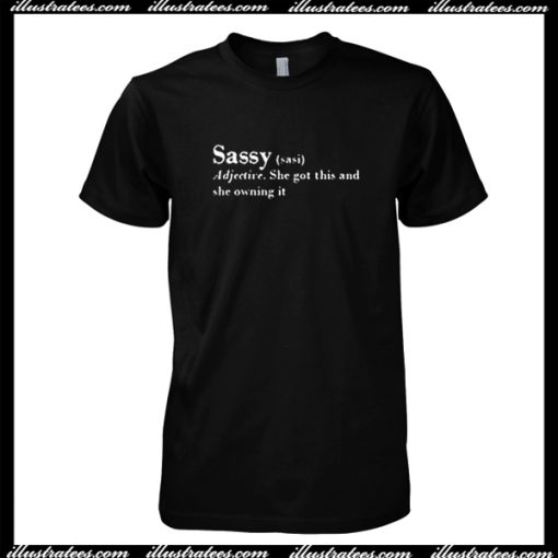 Sassy Definition T Shirt 4451