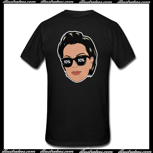 kris jenner flipping off shirt