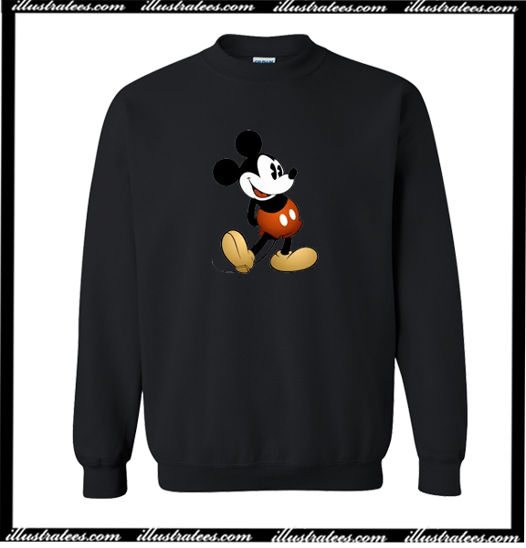 reserved mickey mouse sweatshirt