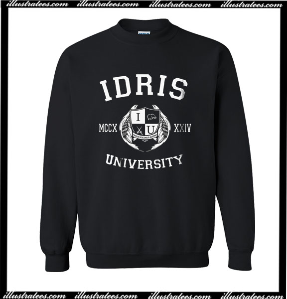 idris university hoodie