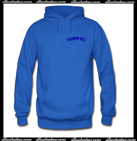 shadow hill blue hoodie