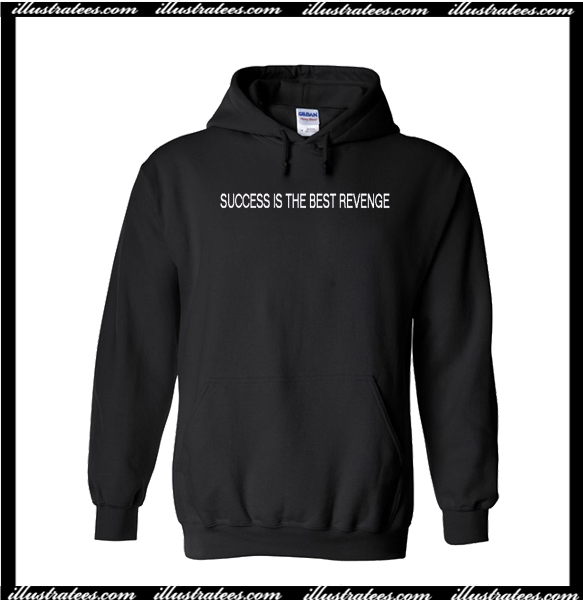 black and white revenge hoodie