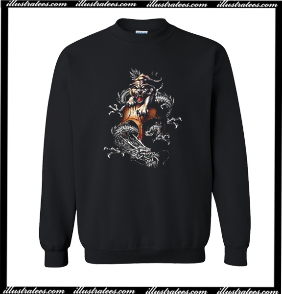 chinese tiger sweatshirt