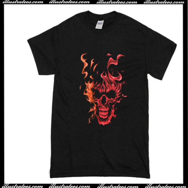 Flaming Skull T-Shirt