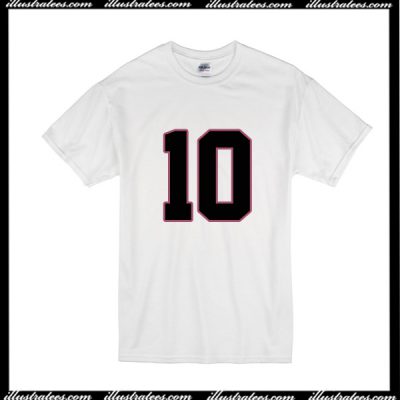 t shirt number 10