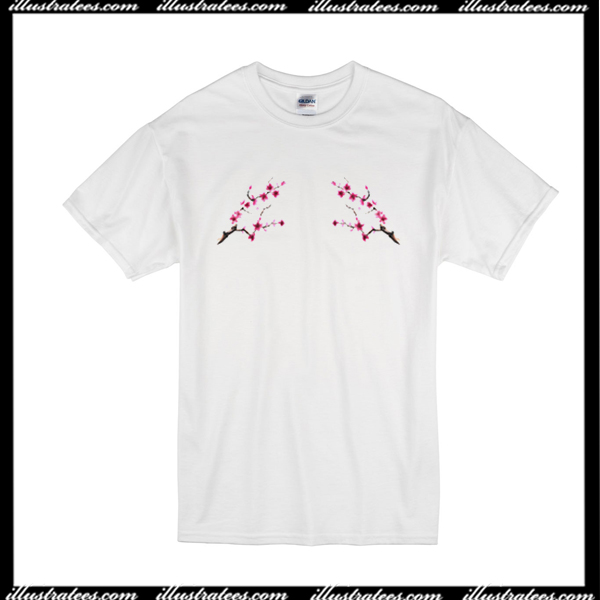 sakura tree t shirt