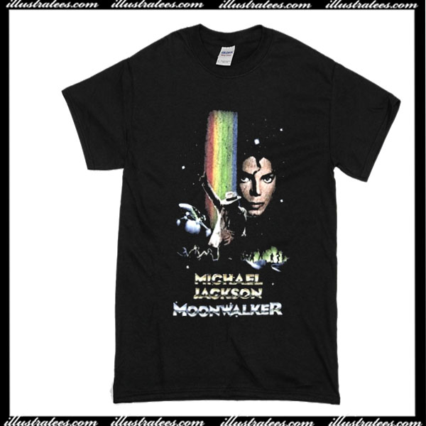 michael jackson moonwalker shirt