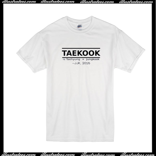 taekook t shirt