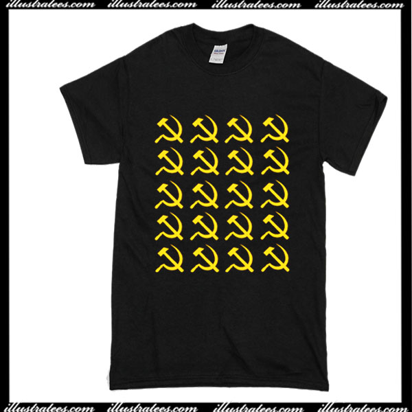 hammer and sickle t shirt