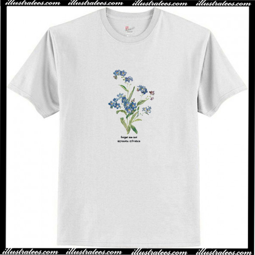 Forget Me Not Myosotis Sylvatica T Shirt