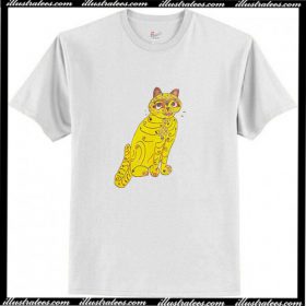 Abba Yellow Cat T-Shirt