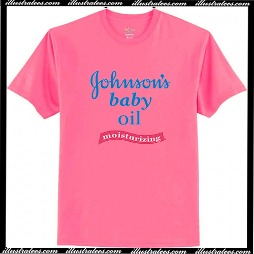 johnson's baby oil shirt