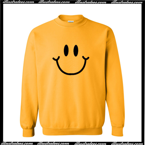 Smile Emoji Face Sweatshirt