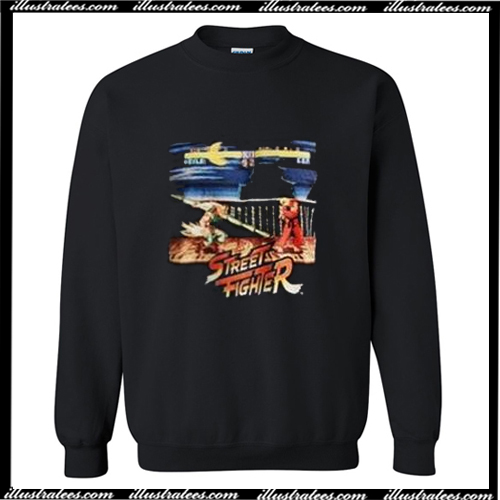 street fighter sweatshirt