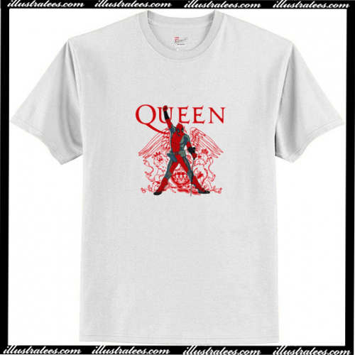 The Queen Freddie Mercury Deadpool T Shirt