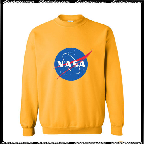 nasa logo sweatshirt