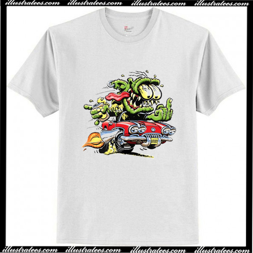 Hot Rod Monster Art T Shirt AI