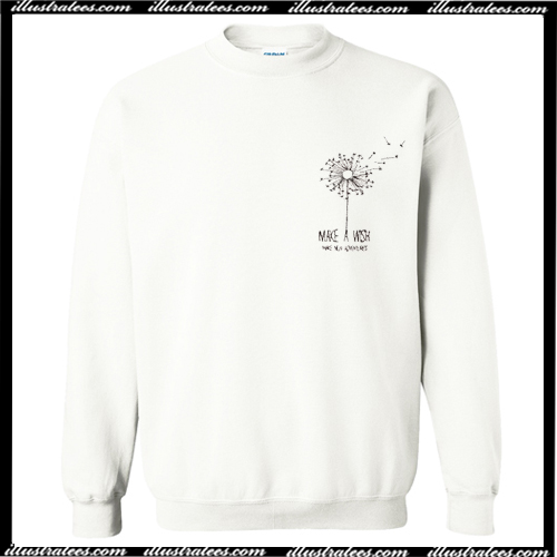 make a wish sweatshirt