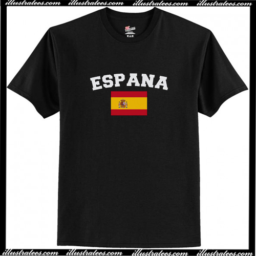 Espana Flag T Shirt AI