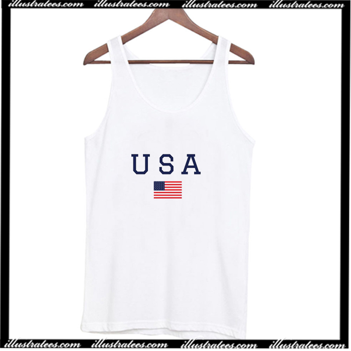 USA American Flag Tank Top AI