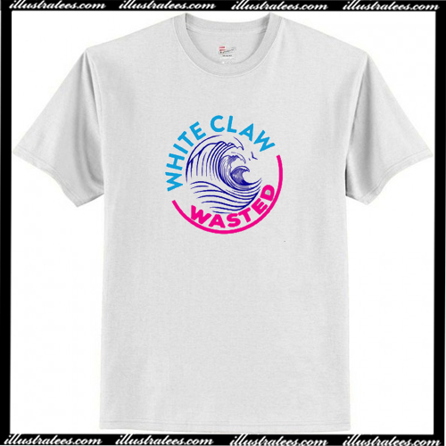 white claw wasted shirt