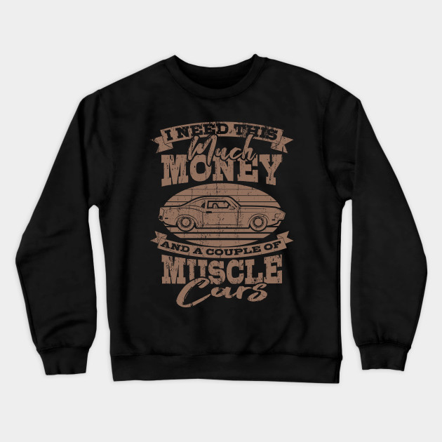 muscle car sweatshirt