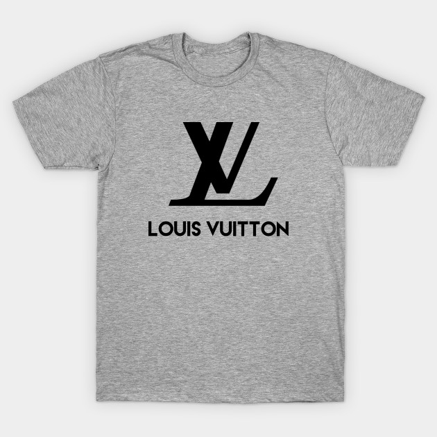 Premium Vector  Louis vuitton logo tshirt mockup in gray colors