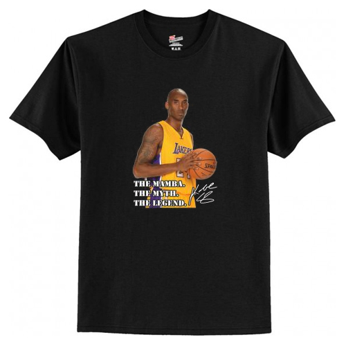 RIP Kobe Bryant The Mamba The Myth The Legend T-Shirt AI