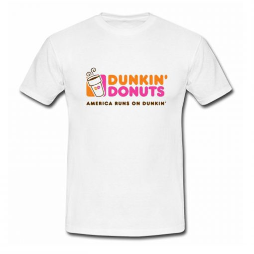 t shirt dunkin donuts