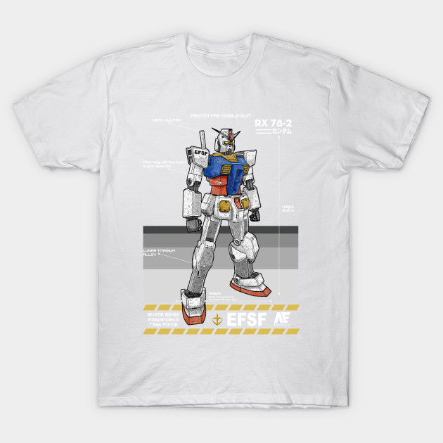 Gundam RX,78 T Shirt AI