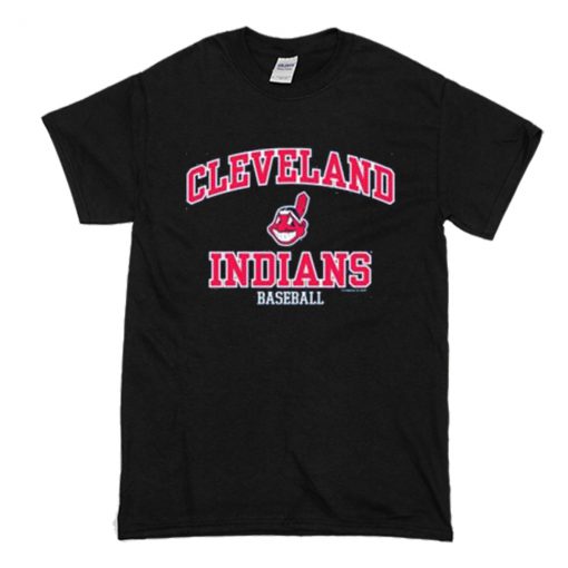 white cleveland indians shirt